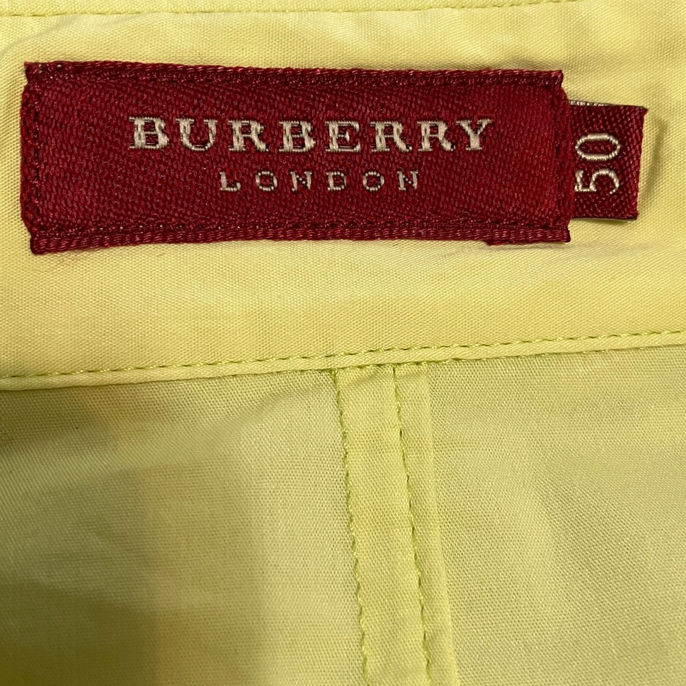Burberry Lemon Yellow Shirt size 50 - Picture 2 of 12